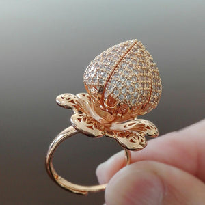 Imported Flower Bloom Ring